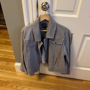 Brand new grey denim jacket - stretchy!